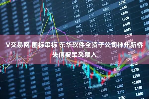 V交易网 围标串标 东华软件全资子公司神州新桥失信被军采禁入